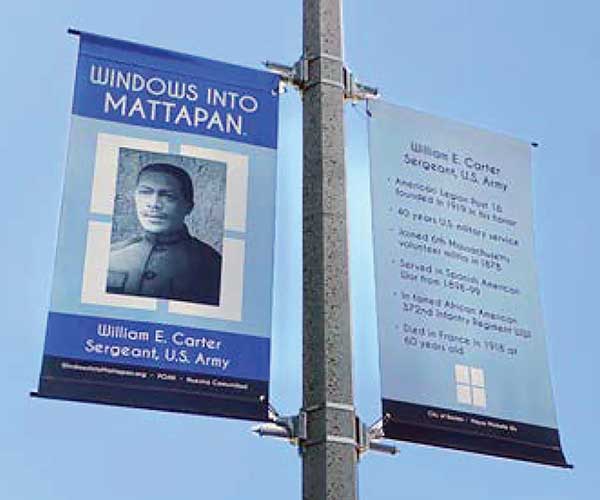 Windows into Mattapan Sergeant William Carter Banner Photo